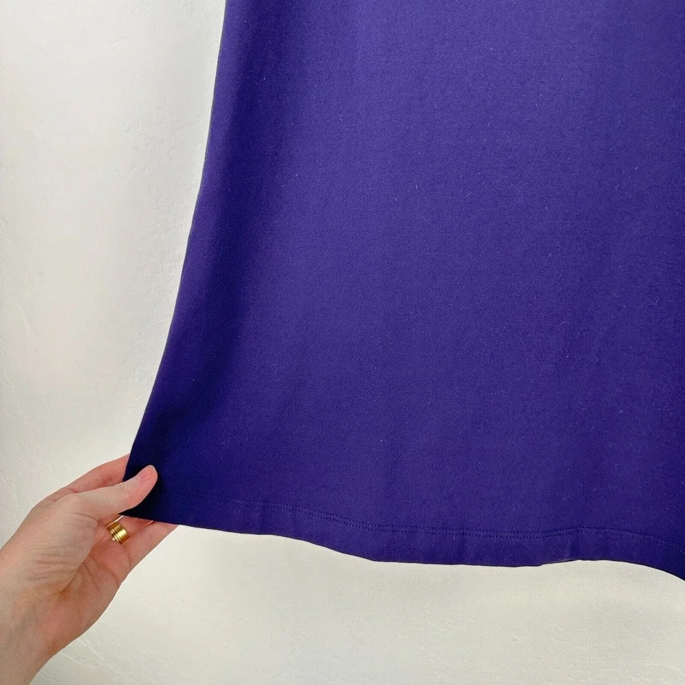 Lululemon Tank Top Womens Purple Racerback Scoop Neck Athleisure Sports Pullover